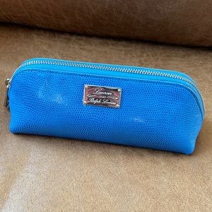 Ralph Lauren Blue Zipper Pouch
